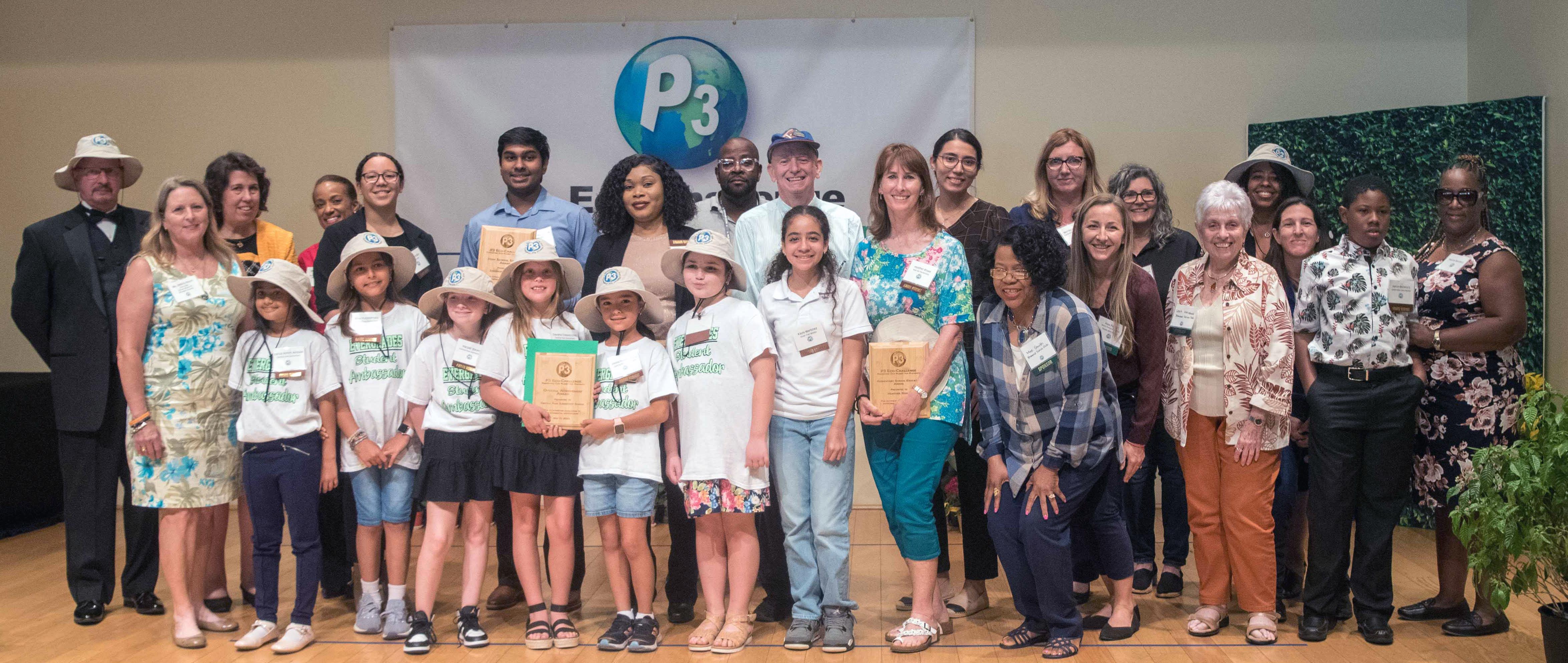 2023 P3 winners with sponsors